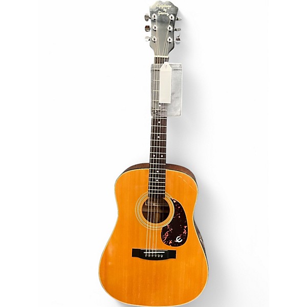 Used Epiphone PR650 Natural Acoustic Guitar