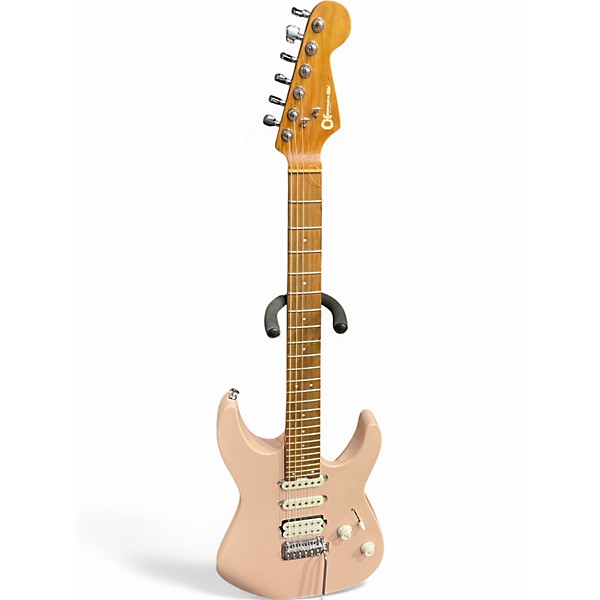 Used Charvel Pro Mod DK24 HSS Shell Pink Solid Body Electric Guitar