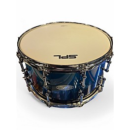 Used SPL 14in 468 SNARE Blue Burst Drum