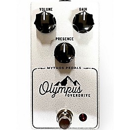 Used Mythos Pedals Olympus Overdrive Effect Pedal