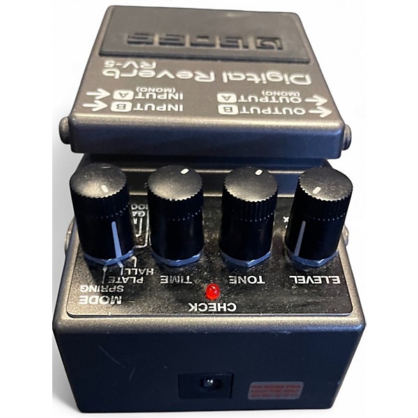 Used BOSS RV5 Digital Reverb Effect Pedal