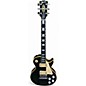 Vintage 1969 Gibson Les Paul Custom Black Solid Body Electric Guitar thumbnail