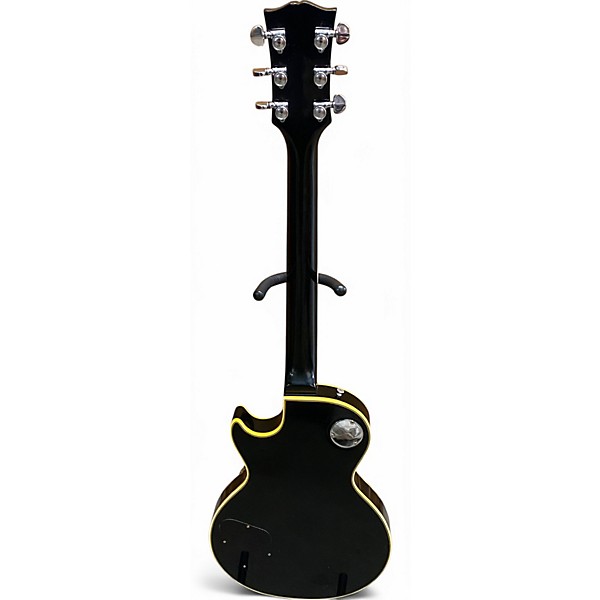 Vintage 1969 Gibson Les Paul Custom Black Solid Body Electric Guitar