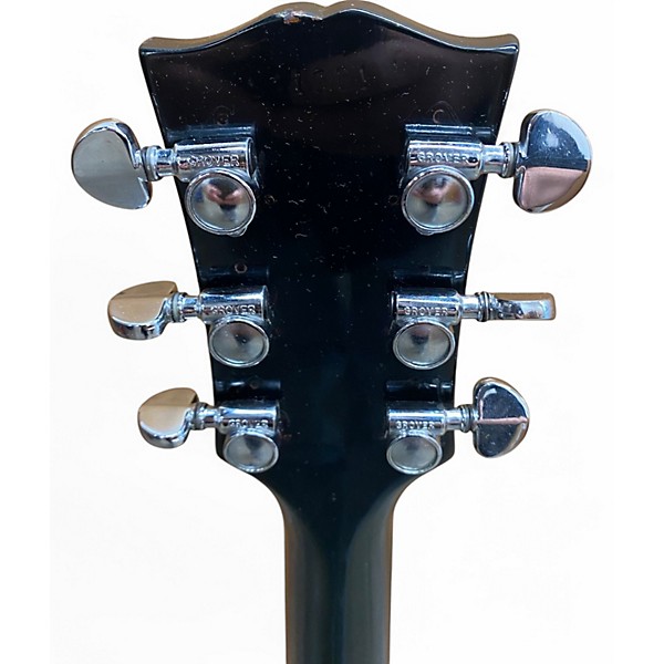 Vintage 1969 Gibson Les Paul Custom Black Solid Body Electric Guitar