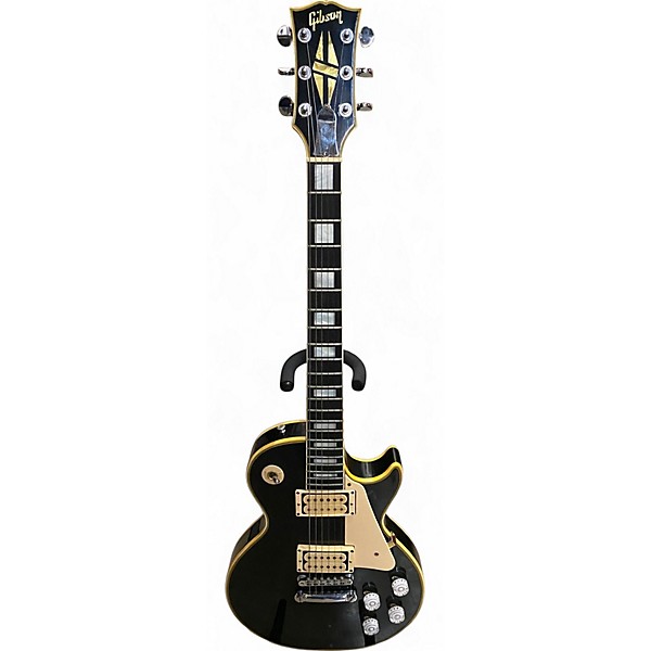 Vintage 1969 Gibson Les Paul Custom Black Solid Body Electric Guitar