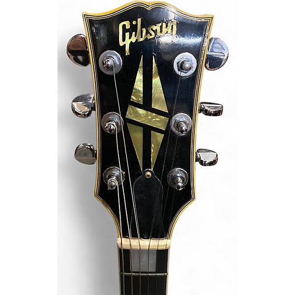 Vintage 1969 Gibson Les Paul Custom Black Solid Body Electric Guitar