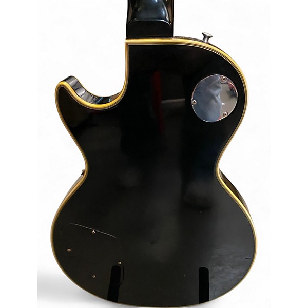 Vintage 1969 Gibson Les Paul Custom Black Solid Body Electric Guitar