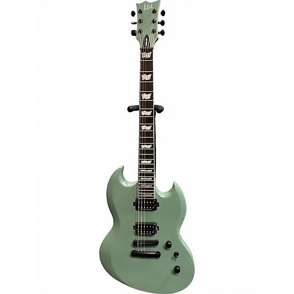 Used ESP LTD Viper 401 SAGE GREEN Solid Body Electric Guitar
