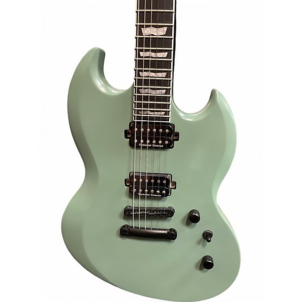 Used ESP LTD Viper 401 SAGE GREEN Solid Body Electric Guitar