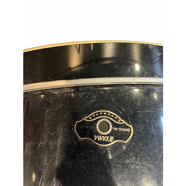 Used TAMA 3 Piece Superstar Black Drum Kit