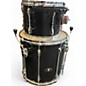 Used TAMA 3 Piece Superstar Black Drum Kit