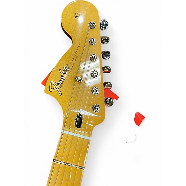 Used 2024 Fender Jimi Hendrix Stratocaster Olympic White Solid Body Electric Guitar