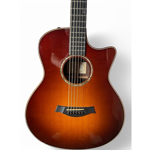 Used Taylor XXXV-B 2 Tone Sunburst Acoustic Electric Guitar