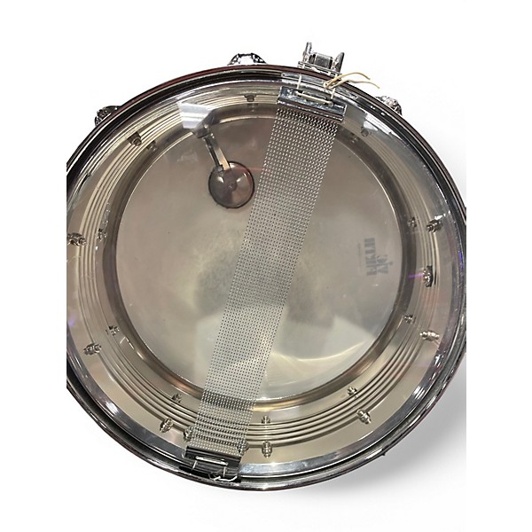 Used Vic Firth 5.5X14 14X5.5 V6705 Snare Drum Kit Drum Steel Silver Drum