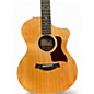 Used Taylor 214CE Deluxe Natural Acoustic Electric Guitar