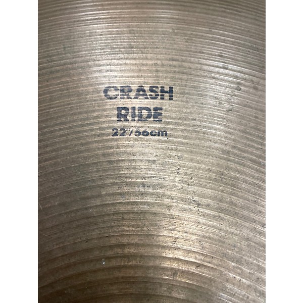 Used Zildjian 22in Crash Ride Cymbal