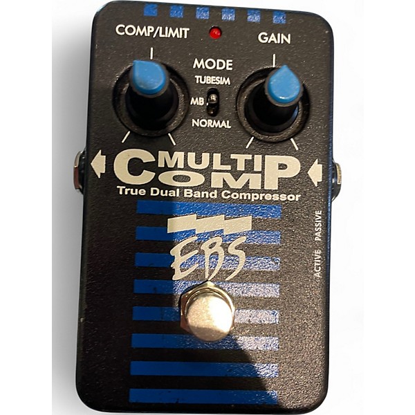 Used EBS Used EBS Multicomp Compressor Bass Effect Pedal | Guitar 