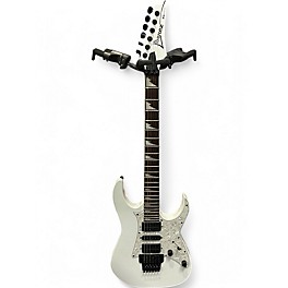 Used Ibanez RG350DX RG Series White Solid Body Electric Guitar