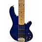 Used Lakland 55-02 Skyline Series 5 String Blue Sapphire Electric Bass Guitar