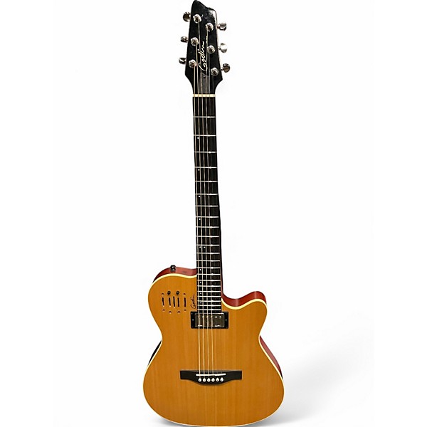 Used Godin A6 Ultra Natural Acoustic Electric Guitar,Specials : American Fashion Style Bags On Sale