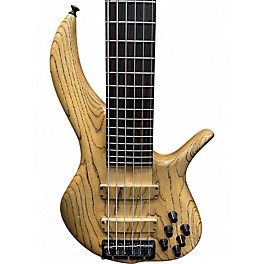 Used F Bass BN6 Natural Electric Bass Guitar