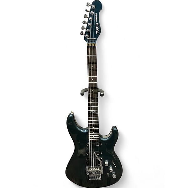 Used Yamaha SE612A Blue Sparkle Solid Body Electric Guitar