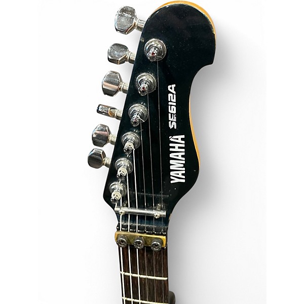 Used Yamaha SE612A Blue Sparkle Solid Body Electric Guitar