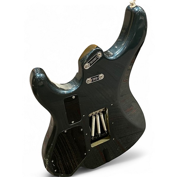 Used Yamaha SE612A Blue Sparkle Solid Body Electric Guitar