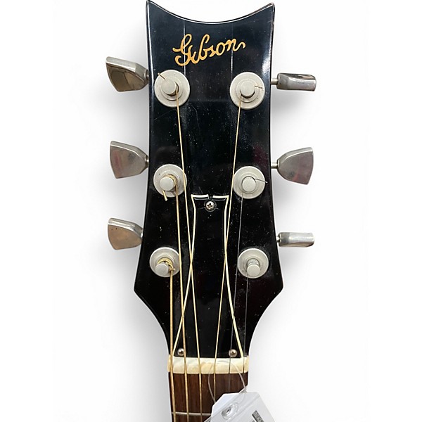 Vintage 1970s Gibson MK35 Natural Acoustic Guitar