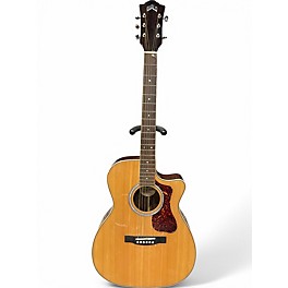 Used Guild OM250CE Reserve Natural Acoustic Electric Guitar