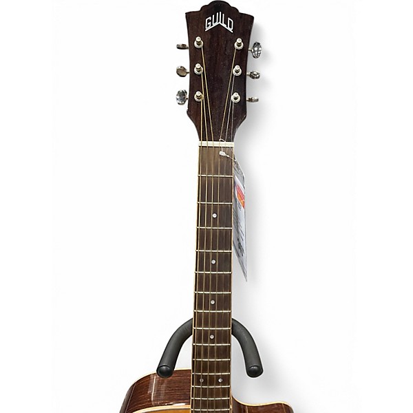 Used Guild OM250CE Reserve Natural Acoustic Electric Guitar