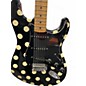 Used 2005 Fender Artist Series Buddy Guy Stratocaster Black and White Solid Body Electric Guitar