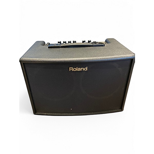 Used Roland AC60 60W 2X6.5 Acoustic Guitar Combo Amp
