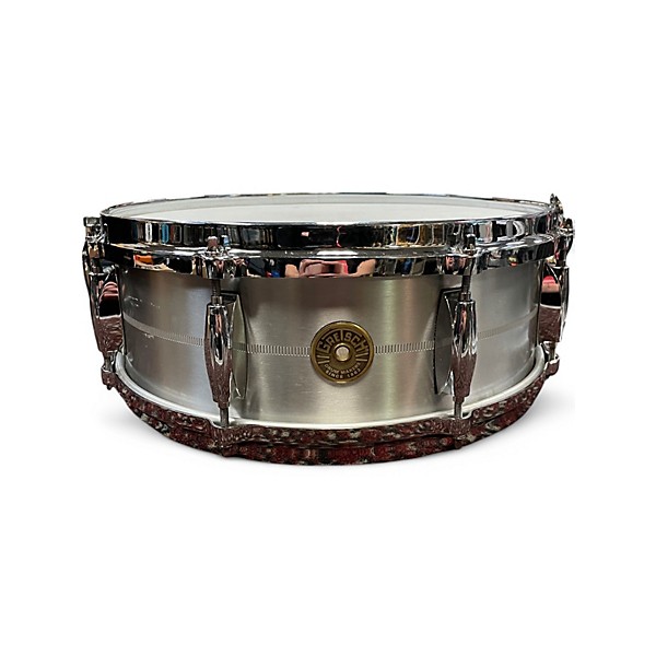 Used Gretsch Drums 14in USA Solid Aluminum Snare Drum SOLID ALUMINUM Drum