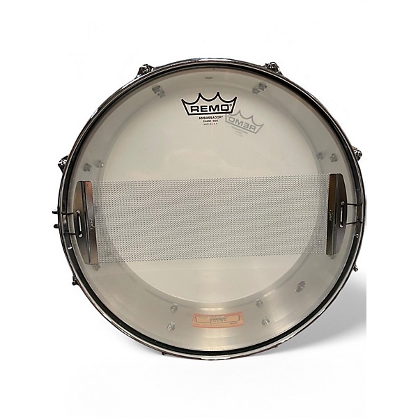 Used Gretsch Drums 14in USA Solid Aluminum Snare Drum SOLID ALUMINUM Drum