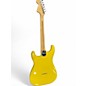 Used Fender Tom Delonge Signature Stratocaster Graffiti Yellow Solid Body Electric Guitar