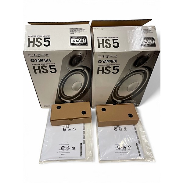 Used Yamaha HS5 Pair Powered Monitor