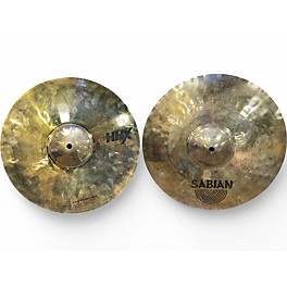 Used SABIAN 14in HHX X-Celerator Hi Hat Pair Cymbal