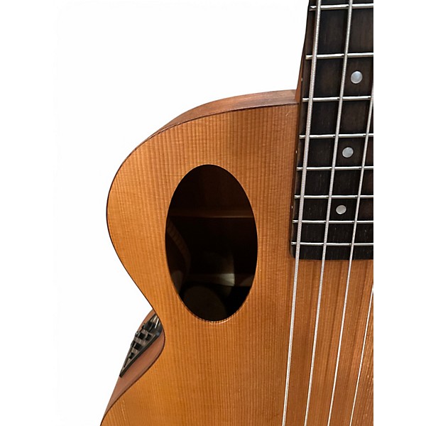 Used Spector Timbre TB4 Antique Natural Acoustic Bass Guitar