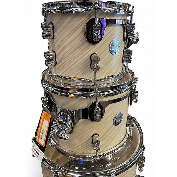 Used PDP by DW 4 Piece Concept Series Twisted Ivory Drum Kit