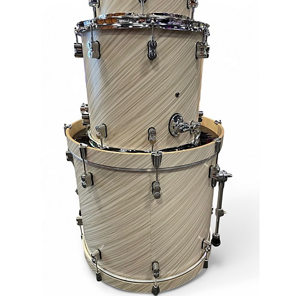 Used PDP by DW 4 Piece Concept Series Twisted Ivory Drum Kit