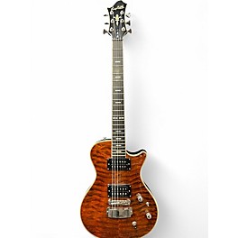 Used Hagstrom Ultra Swede Amber Solid Body Electric Guitar