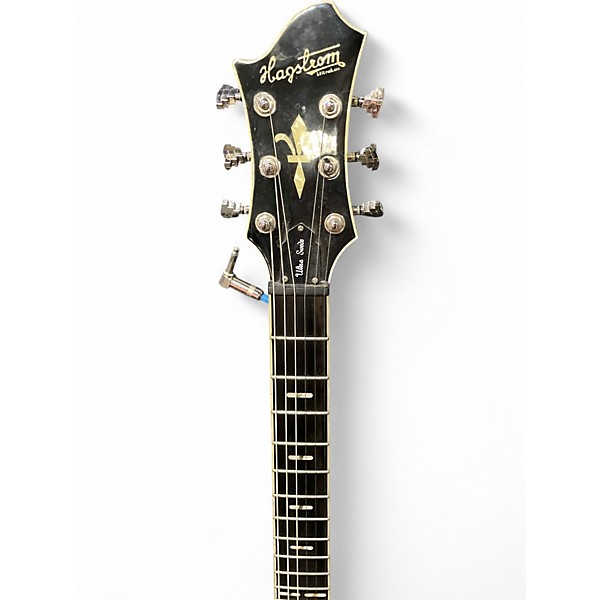 Used Hagstrom Ultra Swede Amber Solid Body Electric Guitar