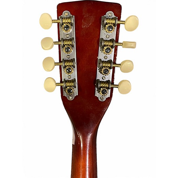 Vintage 1960s Harmony H-8031 Style A Sunburst Mandolin