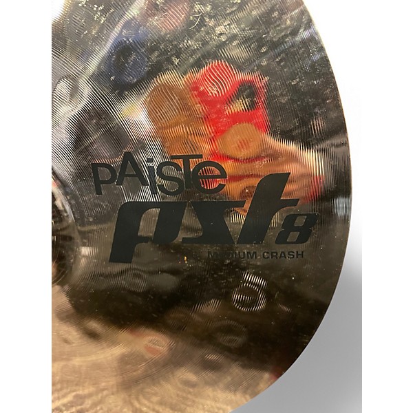 Used Paiste 16in pst8 Crash Cymbal