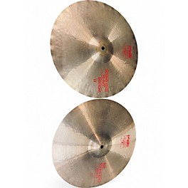 Used Paiste 14in 2002 SOUNDEDGE HI HAT PAIR Cymbal