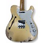 Used Fender LTD NAMM 50'S CUSTOM TELE AZTEC GOLD OVER GOLD SPARKLE Hollow Body Electric Guitar