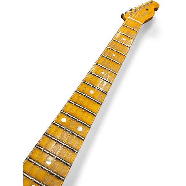 Used Fender LTD NAMM 50'S CUSTOM TELE AZTEC GOLD OVER GOLD SPARKLE Hollow Body Electric Guitar