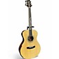 Used Harvey Leach Custom OM Floral Vine Natural Acoustic Guitar thumbnail