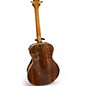 Used Harvey Leach Custom OM Floral Vine Natural Acoustic Guitar